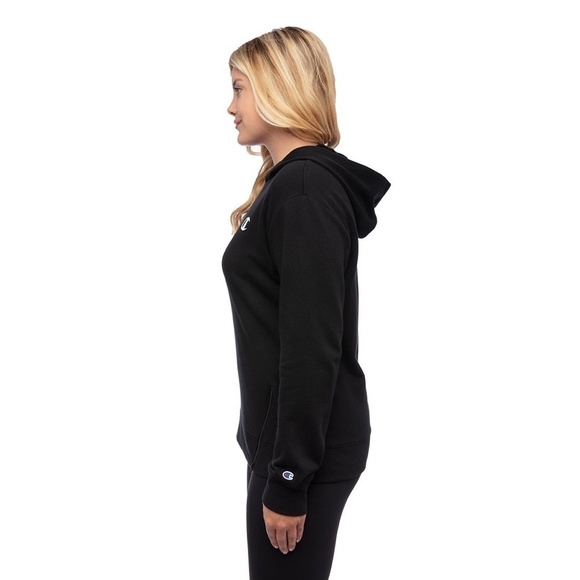 New Champion Women's Black Zip Hoodie - Picture 3 of 12